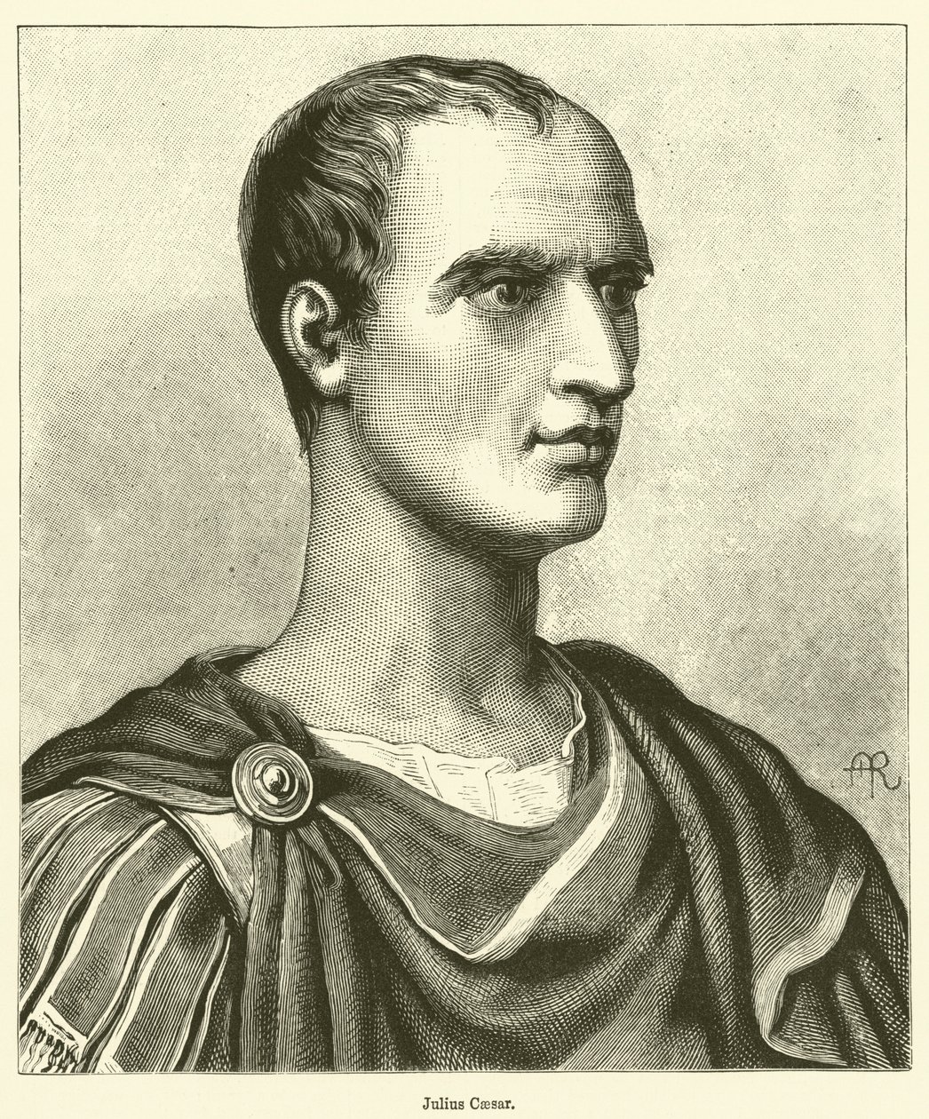 Júlio César (gravura) de English School