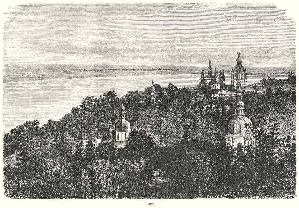 Kief (gravura) de English School