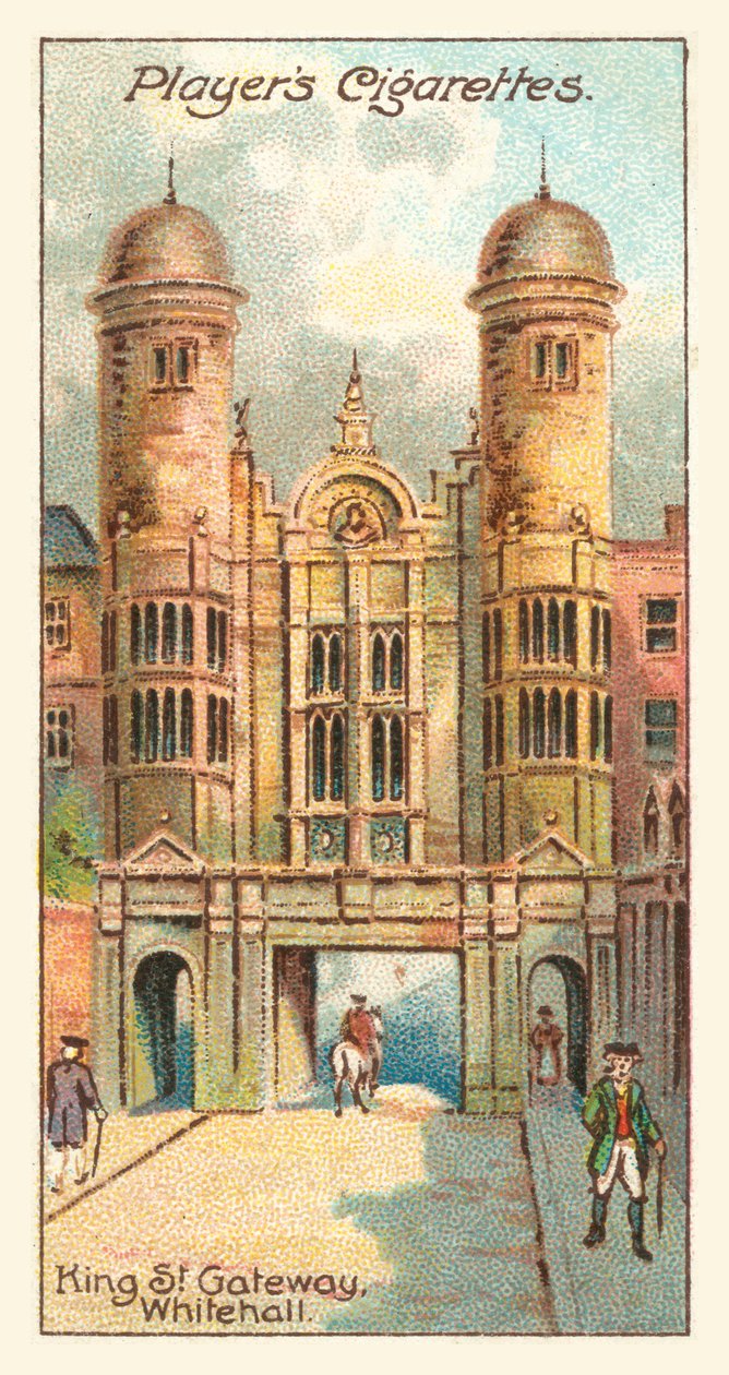 King St Gateway, Whitehall (cromolitografia) de English School