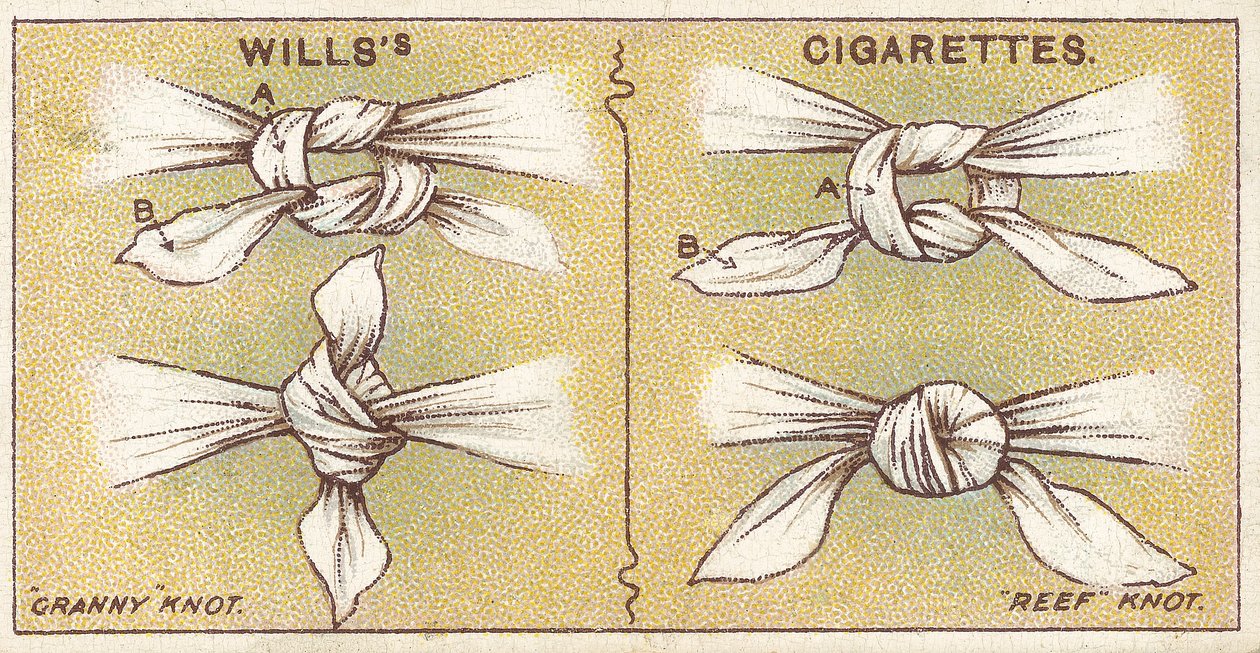Nós, no.6 da série de primeiros socorros de cartões Willss Cigarettes, 1913 de English School