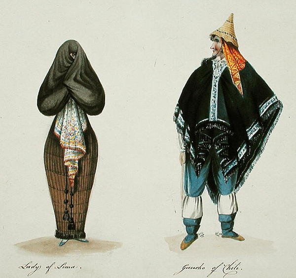Dama de Lima e Gaucho do Chile de English School