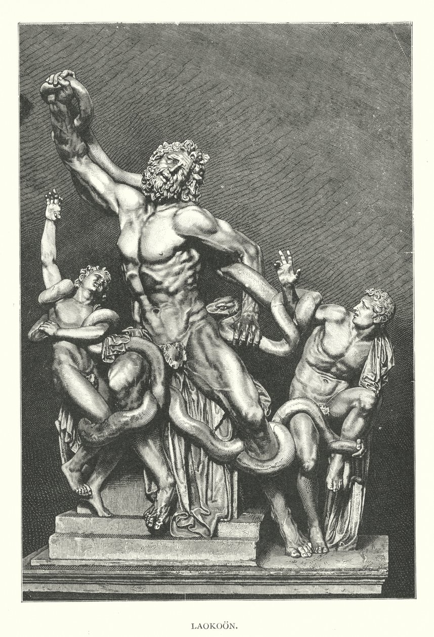 Laocoonte (gravura) de English School