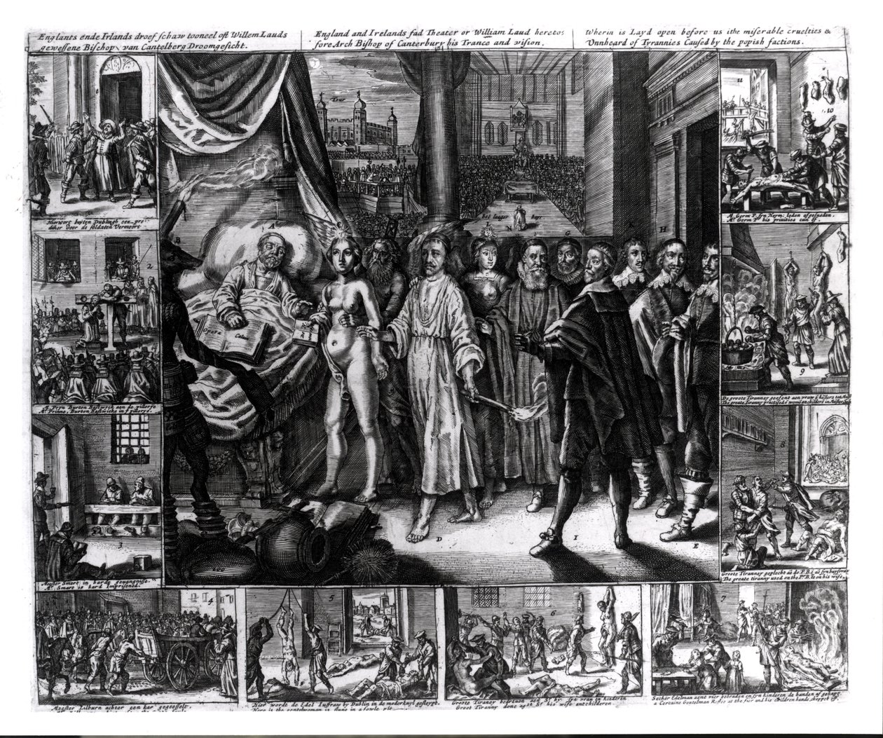 Sonho de Laudes, século XVII de English School