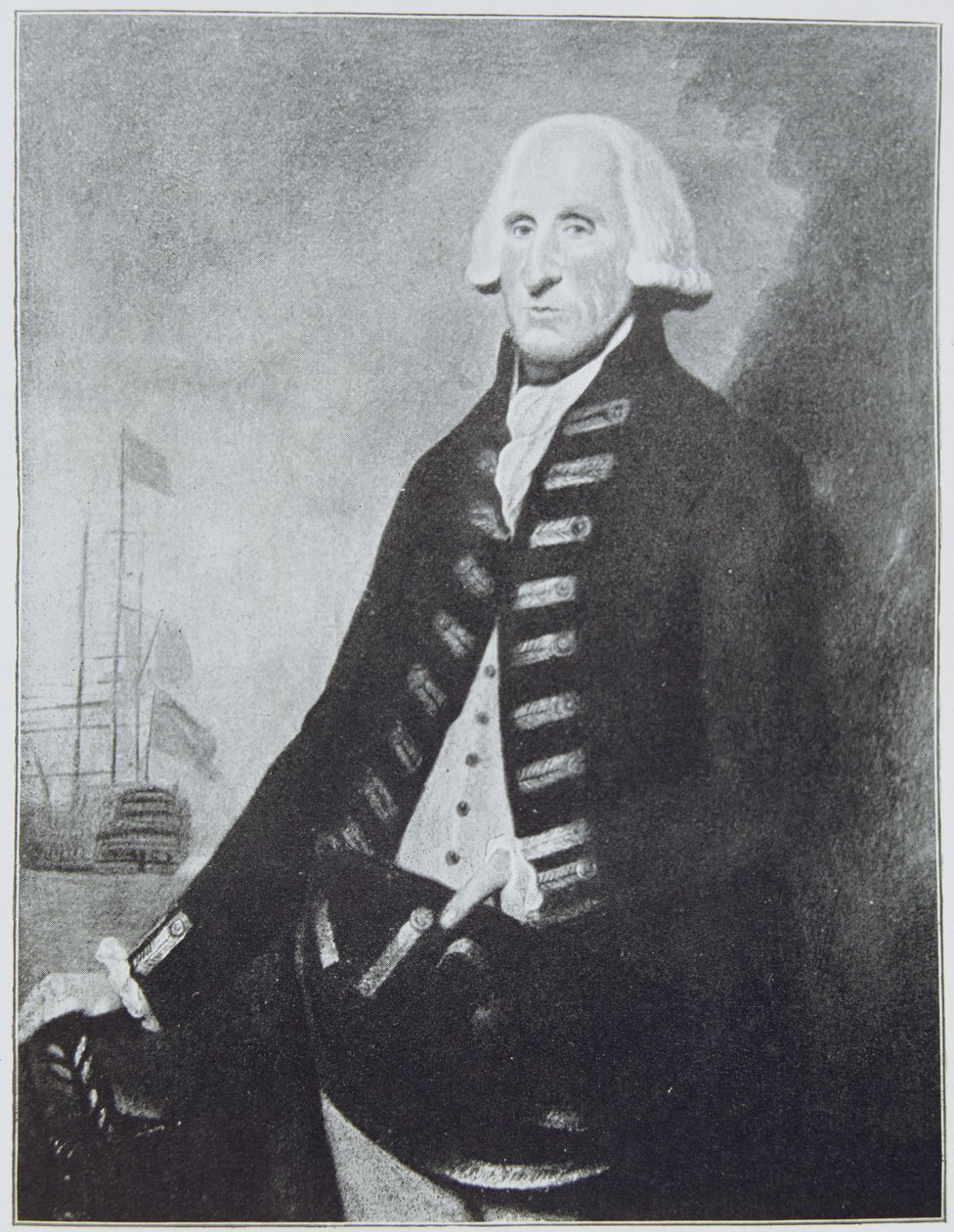 Senhor Hood (1724-1816) de English School