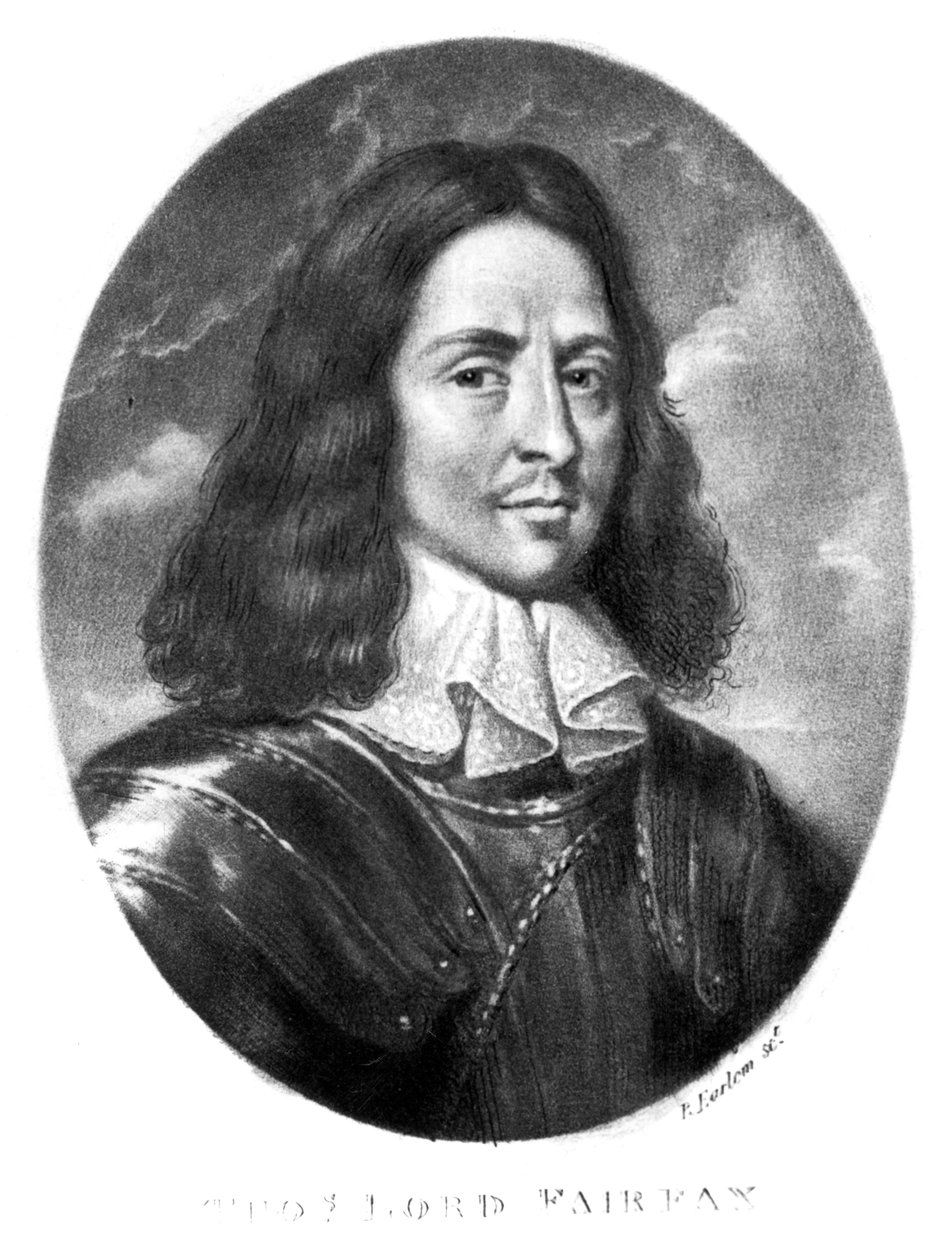 Senhor Thomas Fairfax (1612-71) ilustração de &39;Retratos de personagens ilustres na história britânica&39;, gravada por Richard Earlom (1743-1822) (mezzotint) de English School