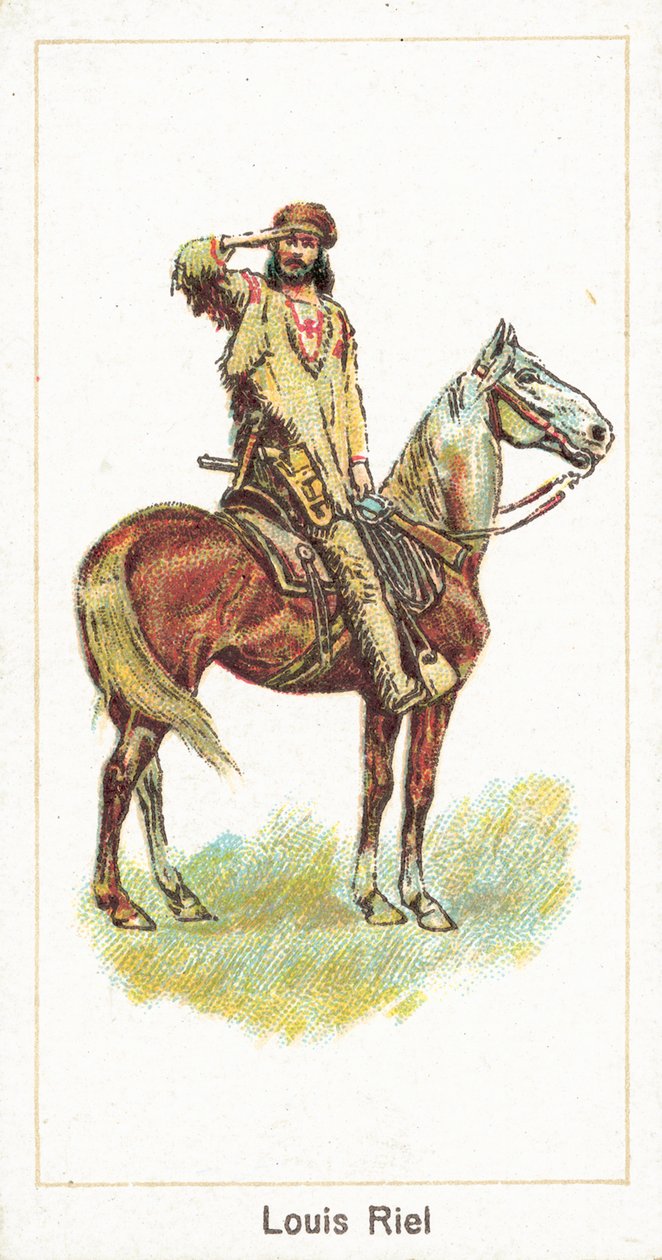 Louis Riel (cromolito) de English School