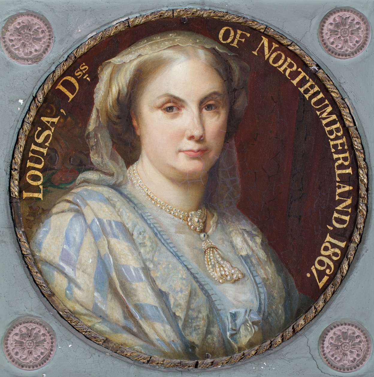 Louisa, sexta duquesa de Northumberland (óleo) de English School
