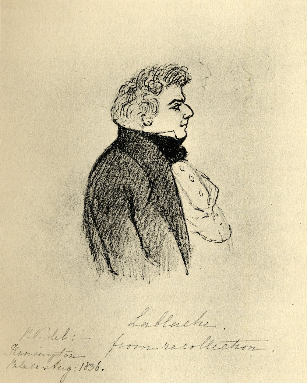Luigi Lablache (1784-1858) (gravura) de English School