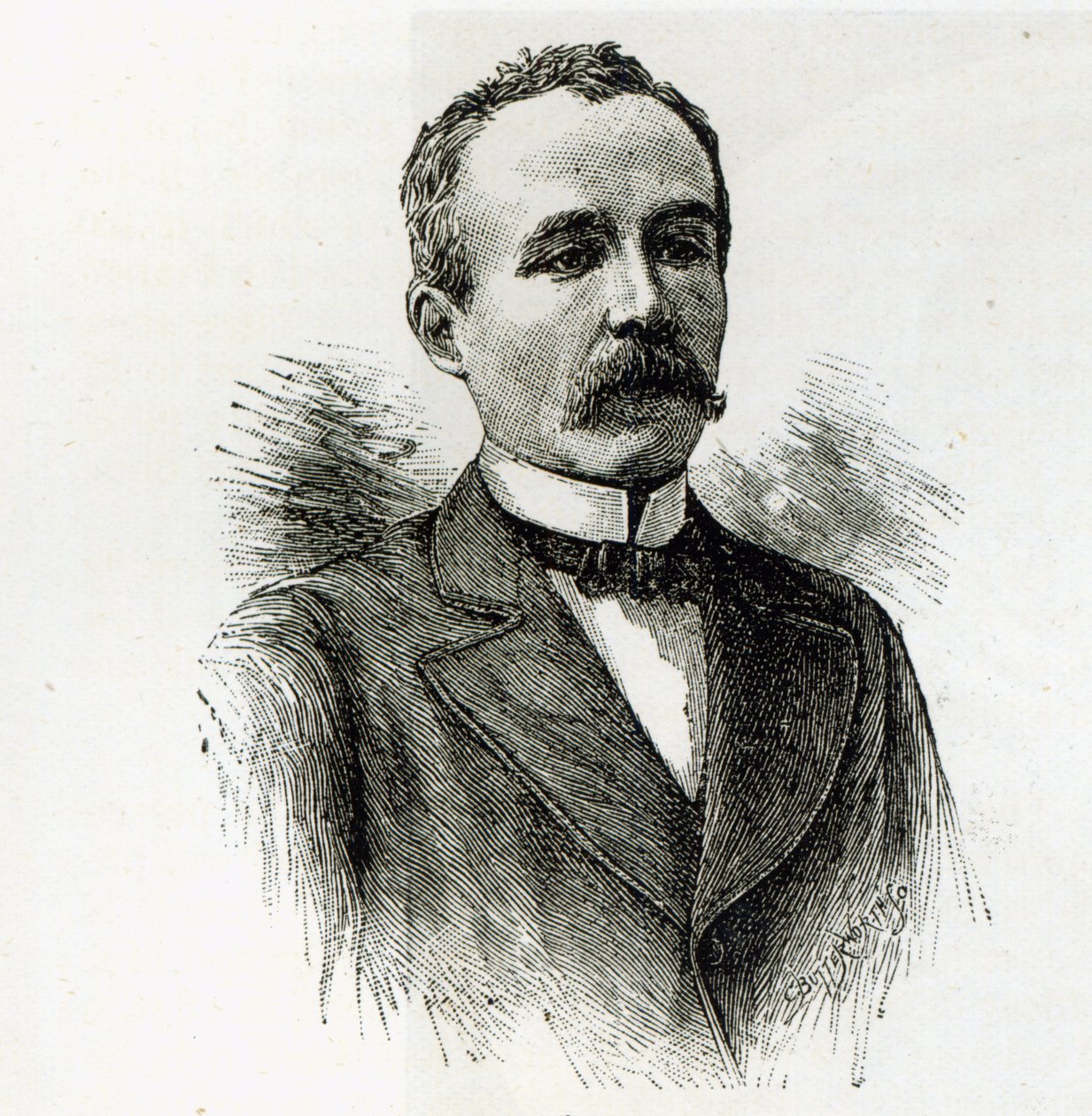 M. Clemenceau, de &39;Leisure Hour&39;, 1891 de English School