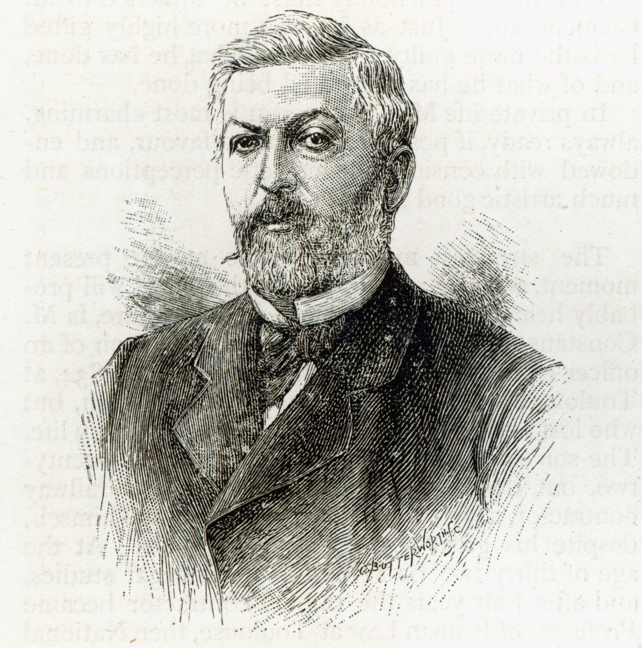 M. Constans, de &39;Leisure Hour&39;, 1891 de English School