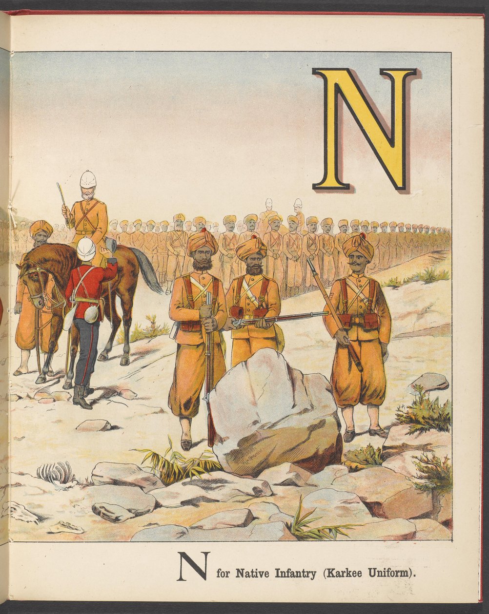 M de Infantaria Ligeira N de Infantaria Nativa (Uniforme Khaki)
