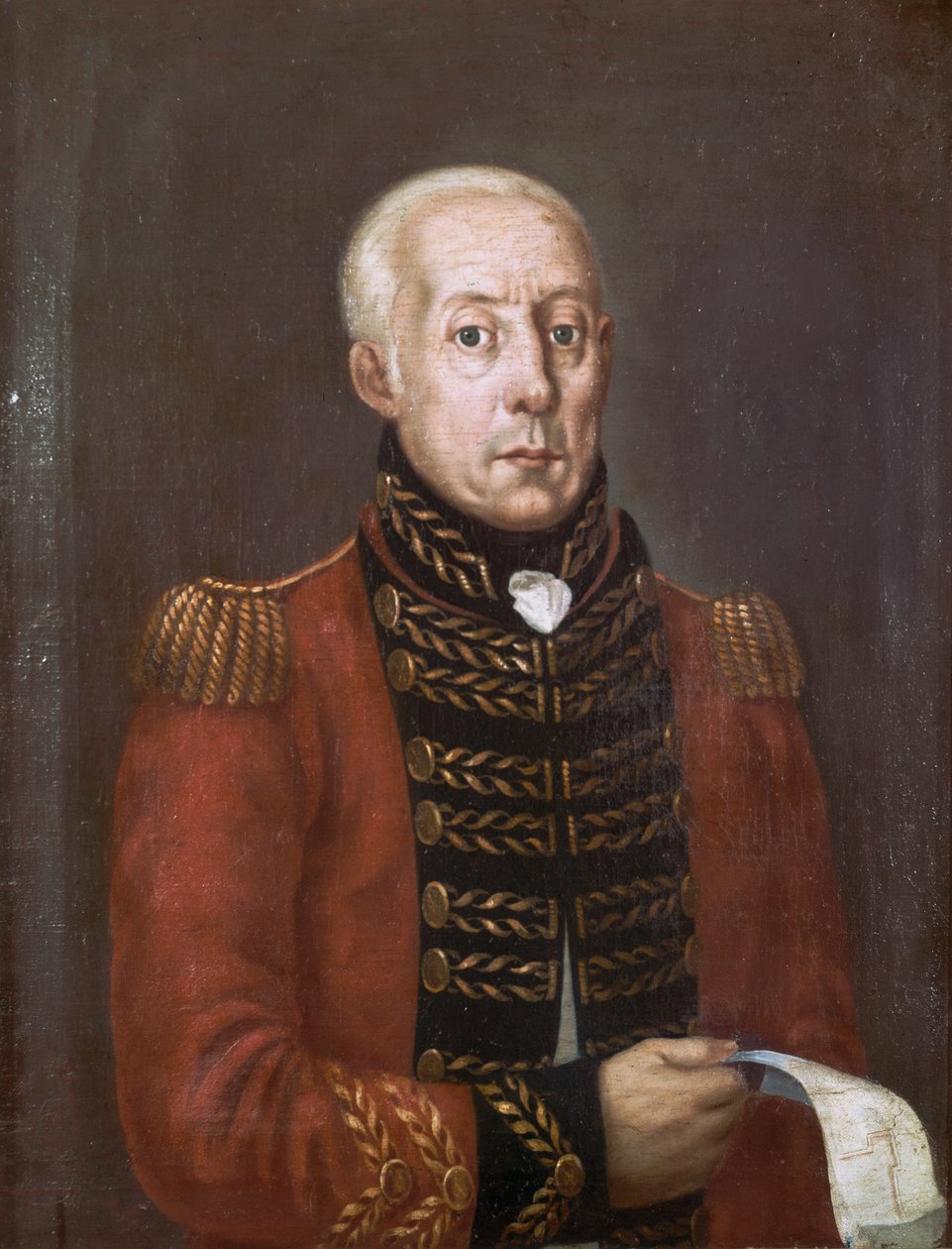 Major General Hugh Lyle Carmichael, 2º Regimento de Pé da Índia Ocidental, c.1809 de English School
