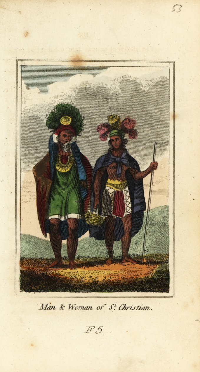 Homem e mulher de Nuku Hiva (St de English School