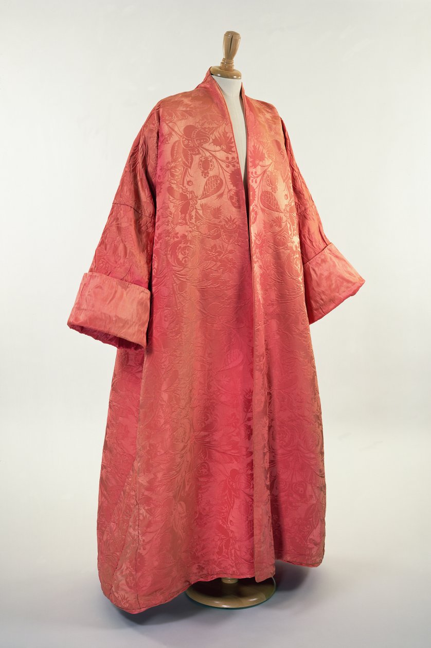 Mans camisola, 1715 (damasco de seda) de English School