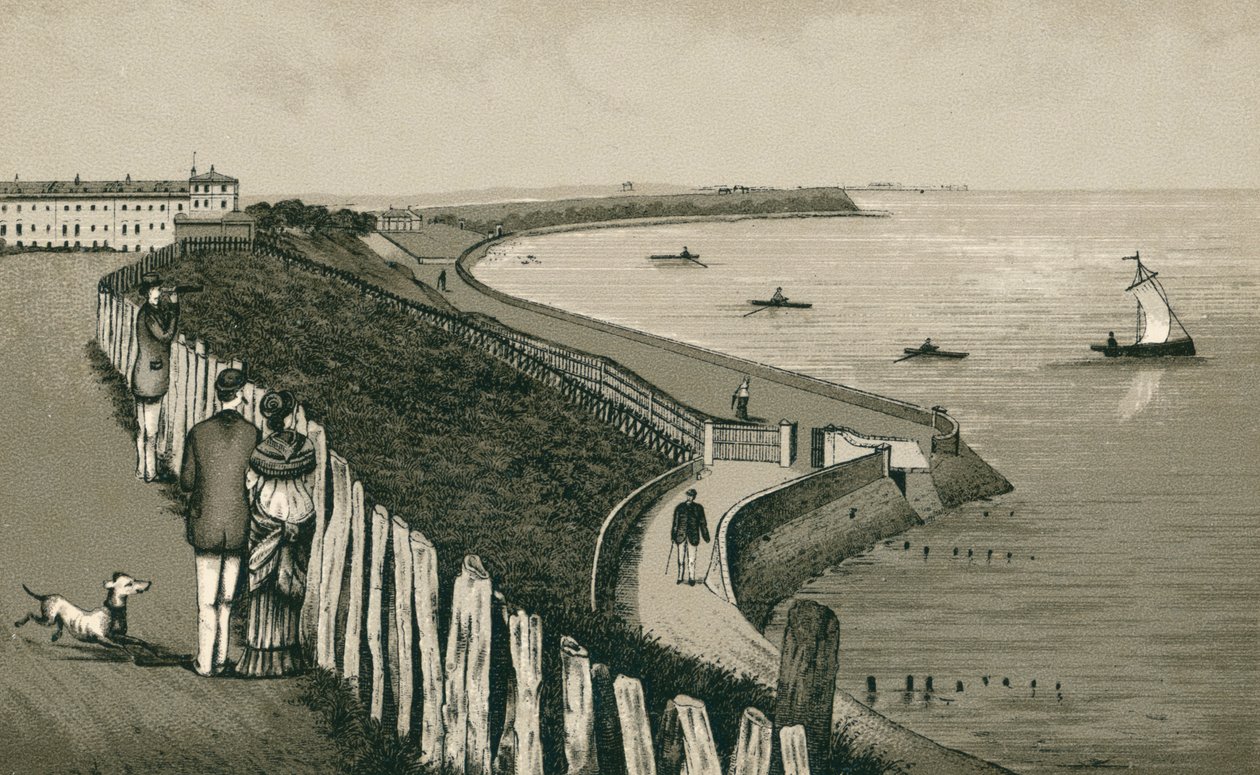 Marine Parade, Dovercourt (litografia) de English School