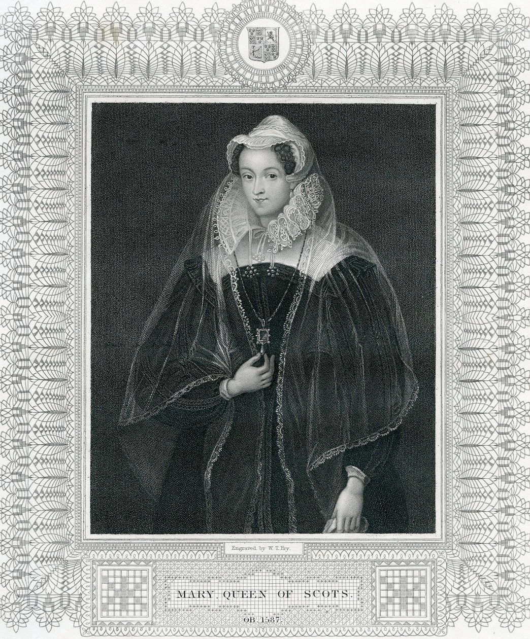 Maria Rainha dos Escoceses, Século 19 de English School