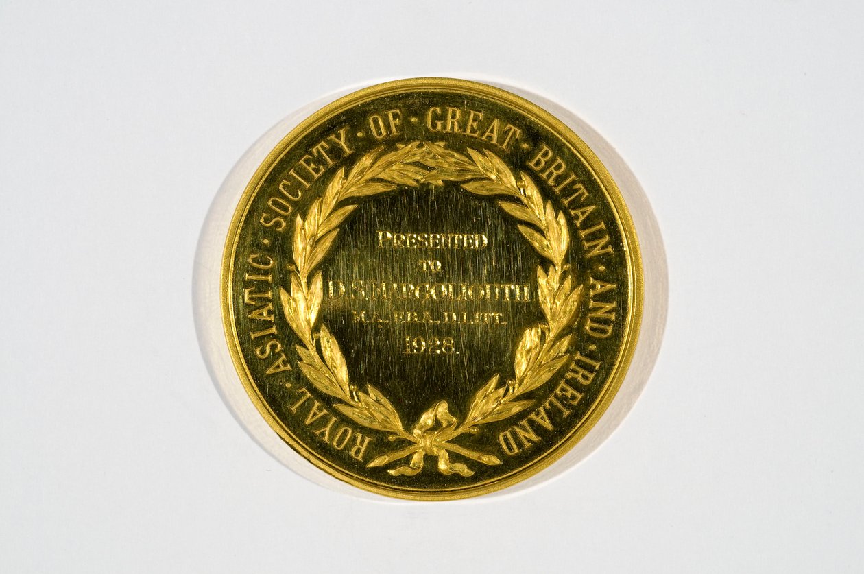 Medalha de John Pinches Medalhistas Ltd., 1928 (ouro) (anverso de 403548) de English School