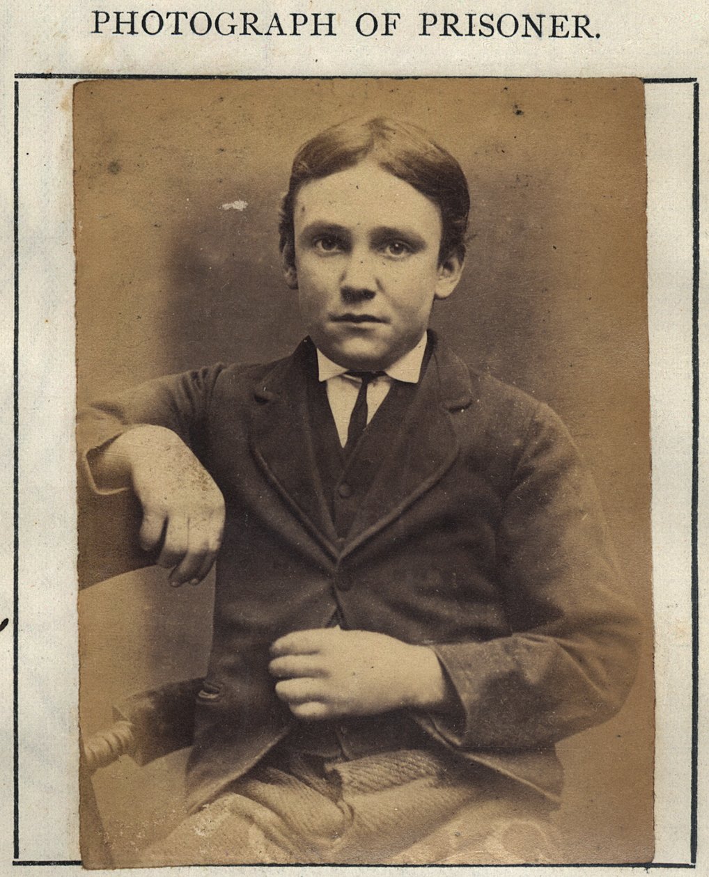 Michael Clement Fisher, c.1870 (foto sépia) de English School