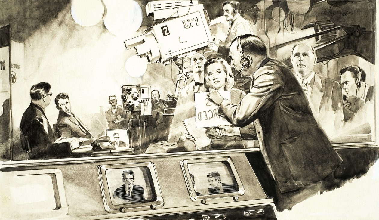 Mick Johnson, repórter de televisão de English School