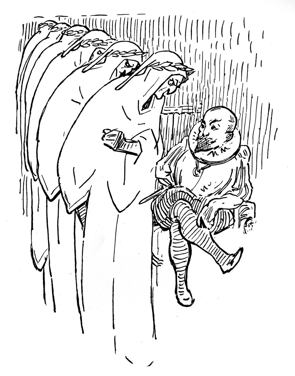 Miguel de Cervantes por Gilbert Keith Chesterton (impressão) de English School