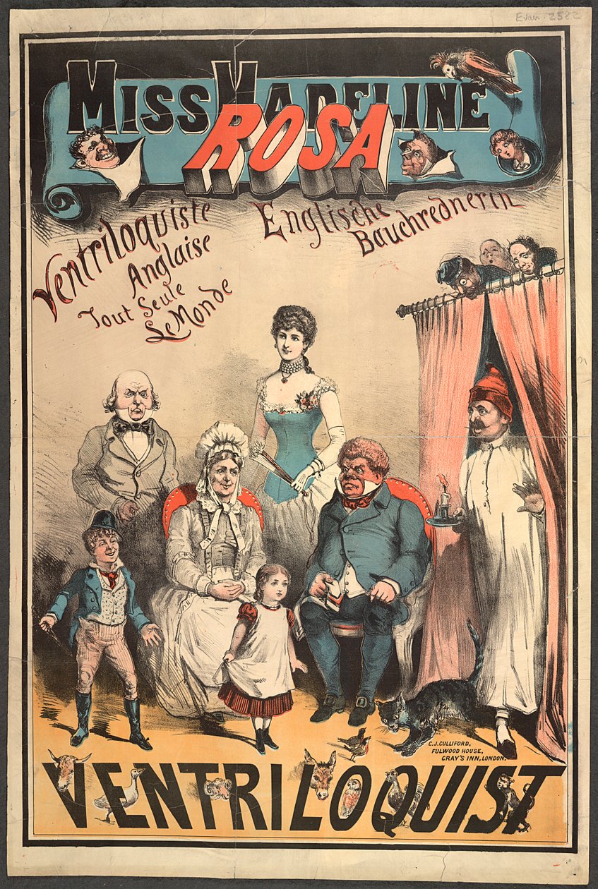 Miss Madeline Rosa, Ventriloquista de English School