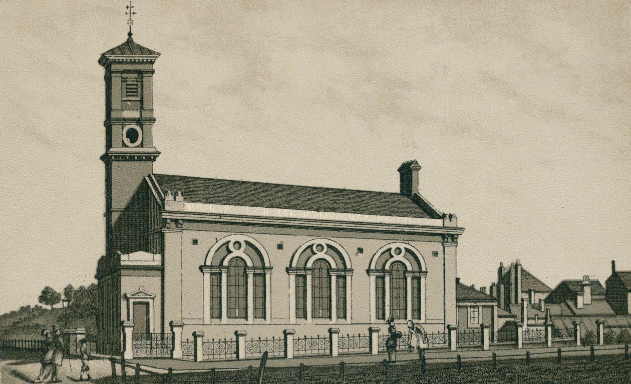 Mission Hall, Dovercourt (litografia) de English School