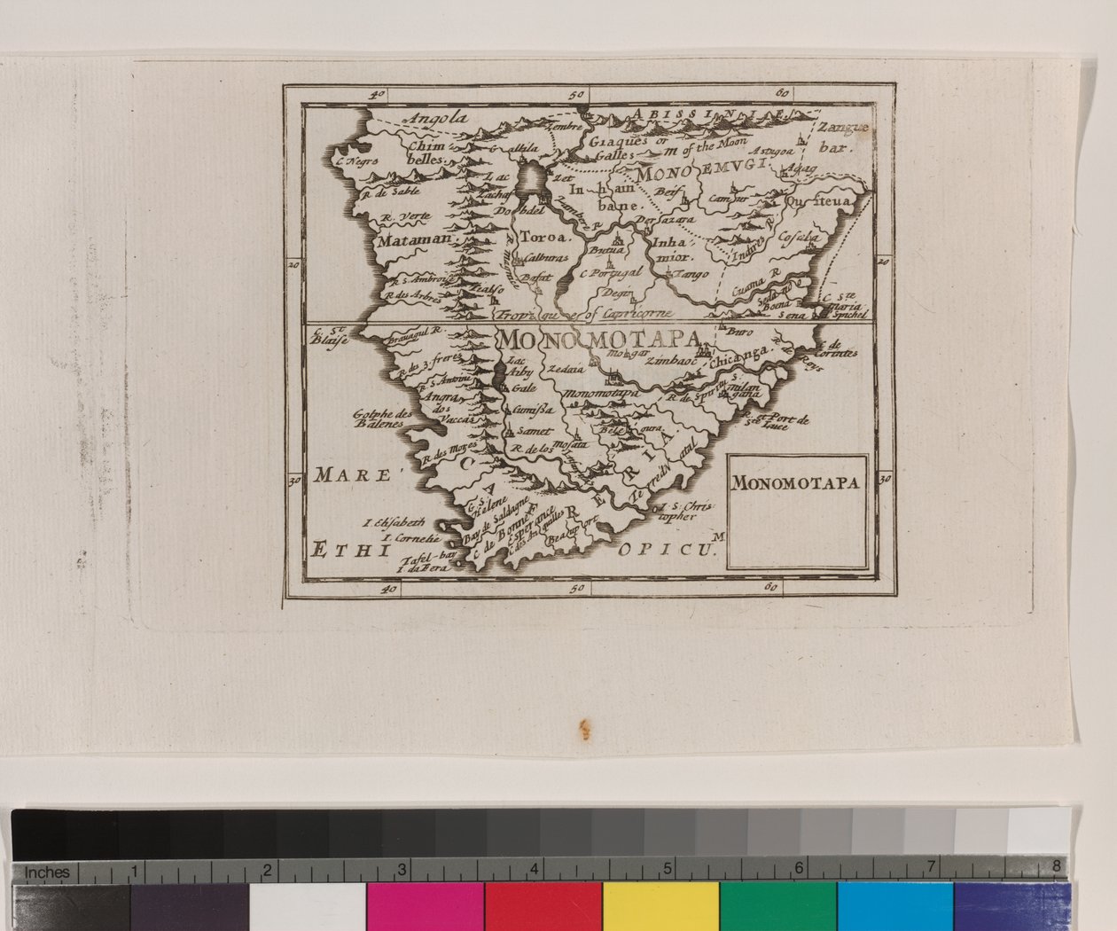 Monomotapa, 1681 de English School