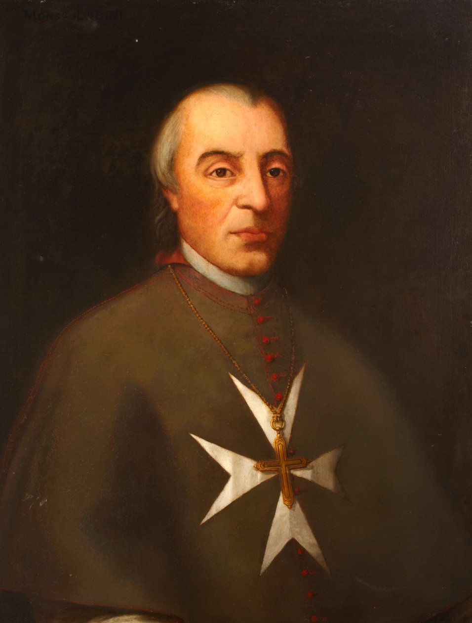 Dom Vincenzo Labini, Bispo de Malta, 1798 de English School