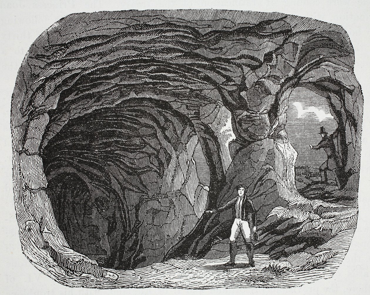 Mortimers Hole, Castelo de Nottingham de English School