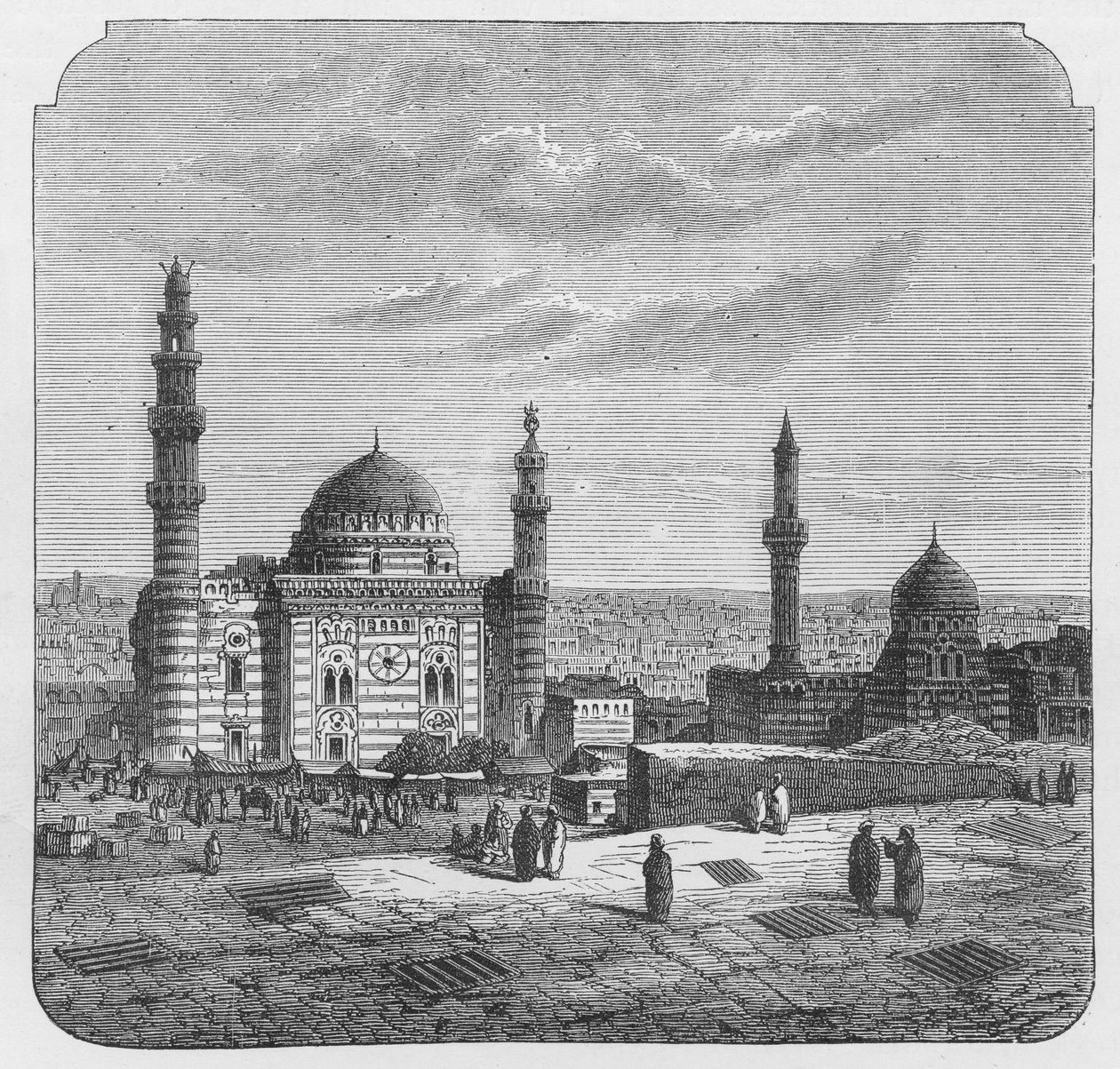 Mesquita de Mohammed Ali na cidadela de English School