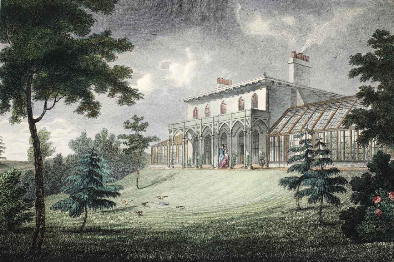 Monte Ararat, Wimbledon, pub. c1828. de English School