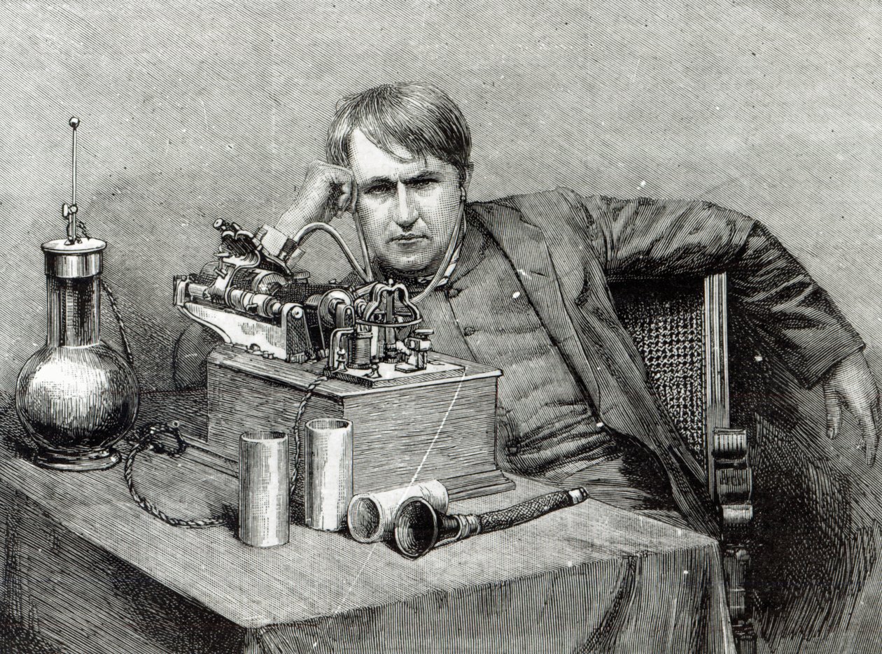 Mr.Edisons New Phonograph de English School