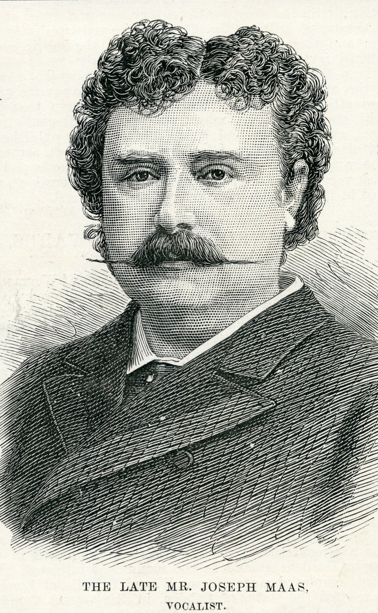 Sr. Joseph Maas (1847-1886), Ilustração para o Gráfico de English School