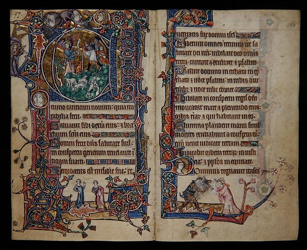 Sra. 1-2005, ff.139v-140r: A Anunciação aos Pastores, história inicial 