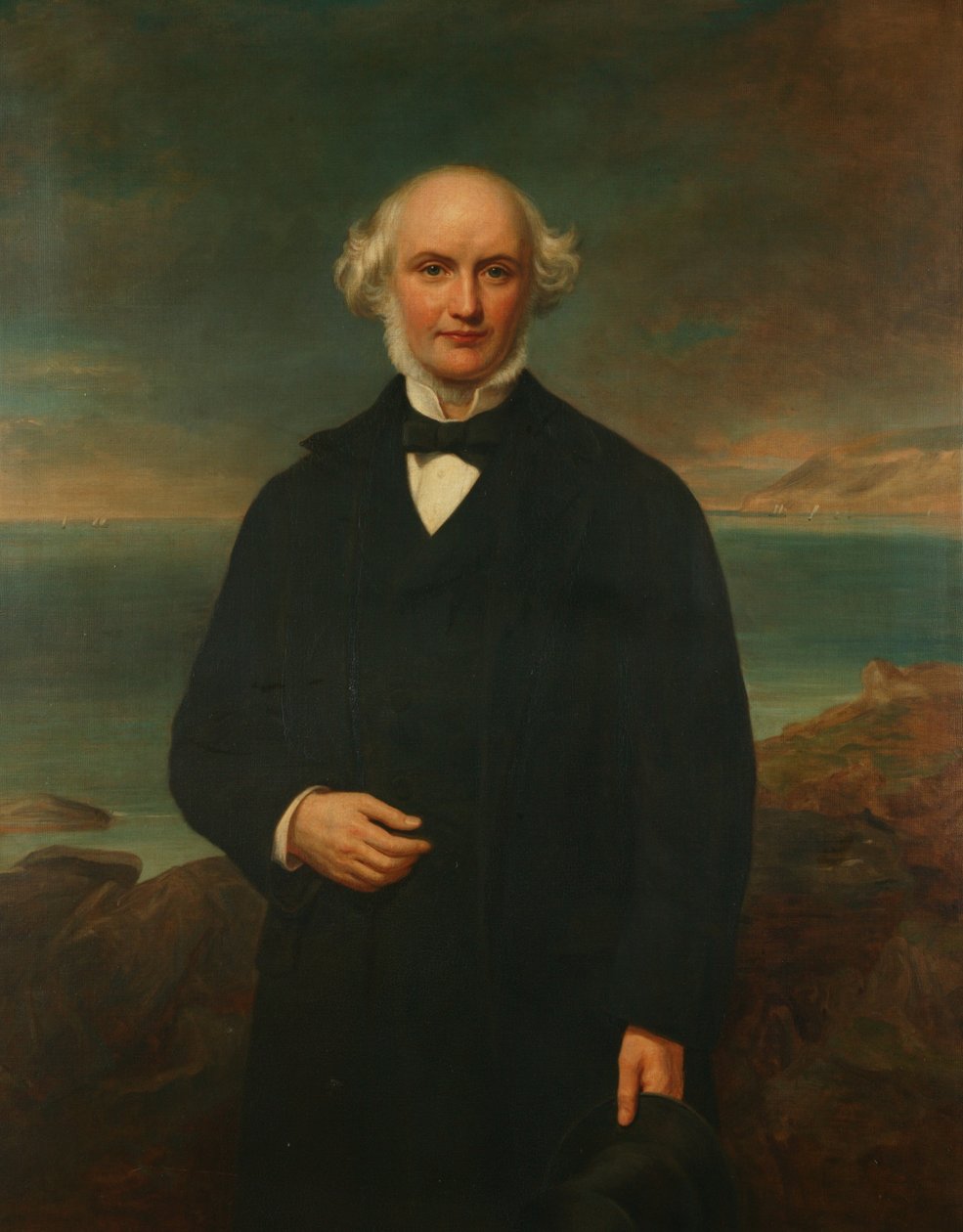 Murray Gladstone (óleo sobre tela) de English School