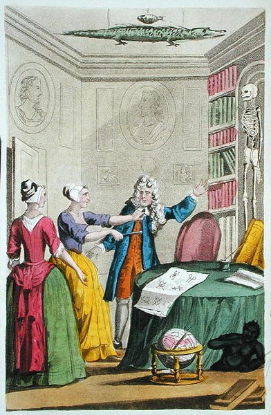 Nan Holland e Tristram Savage roubam o Dr. Trotter em Moorfields, ilustração de 
