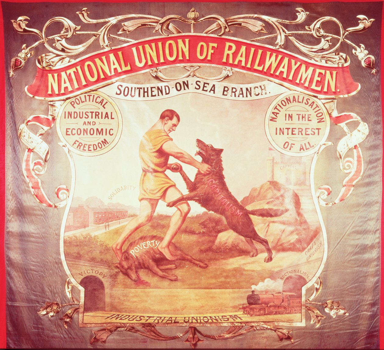 National Union of Railwaymen, Southend-on-Sea (têxtil) de English School