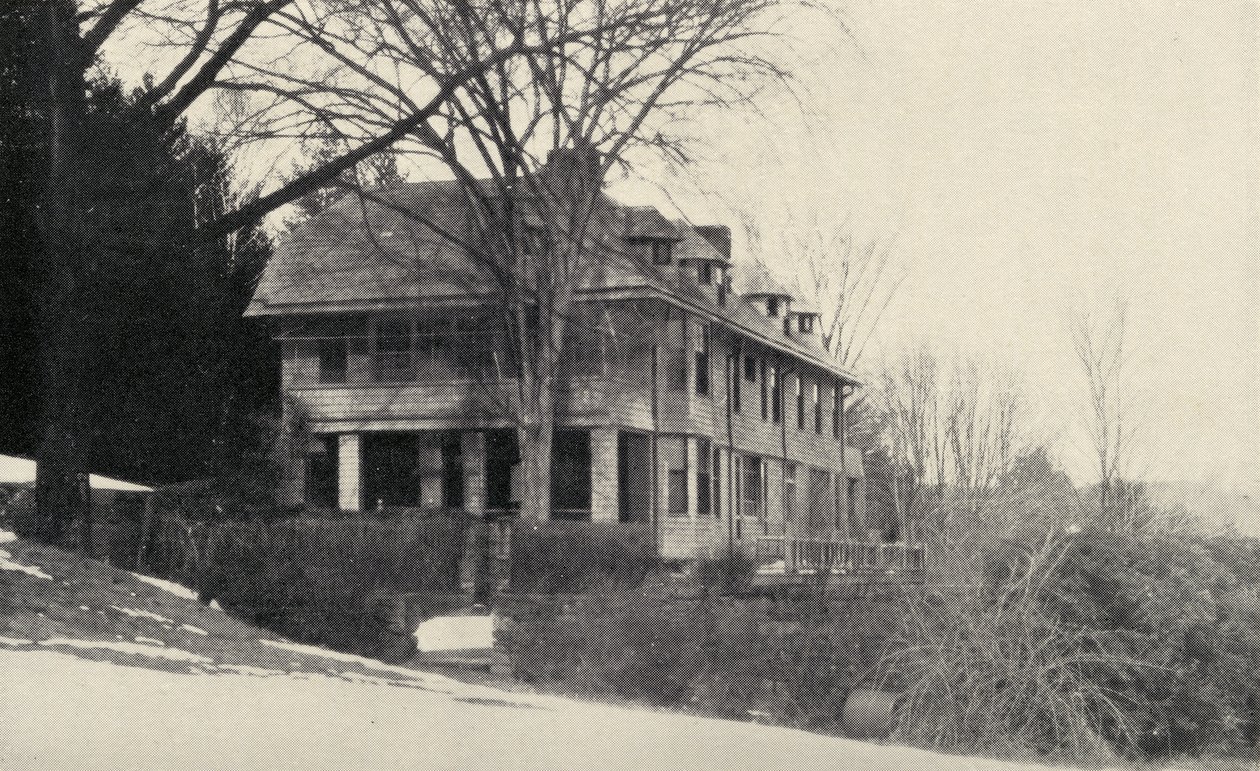 Naulakha Brattleboro, Vermont, EUA, Rudyard Kiplings Lar americano, de Something of Myself, de Rudyard Kipling, publicado em 1937 de English School