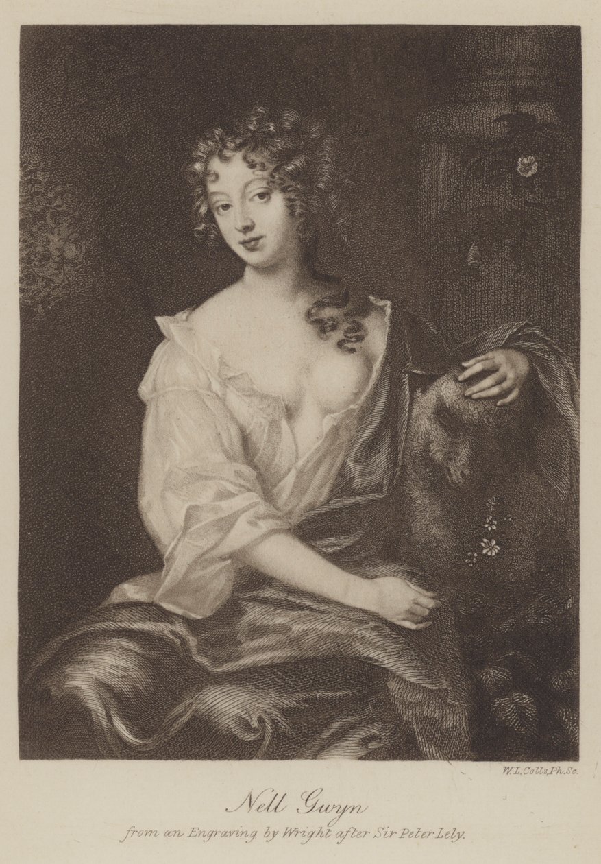 Nell Gwyn (gravura) de English School