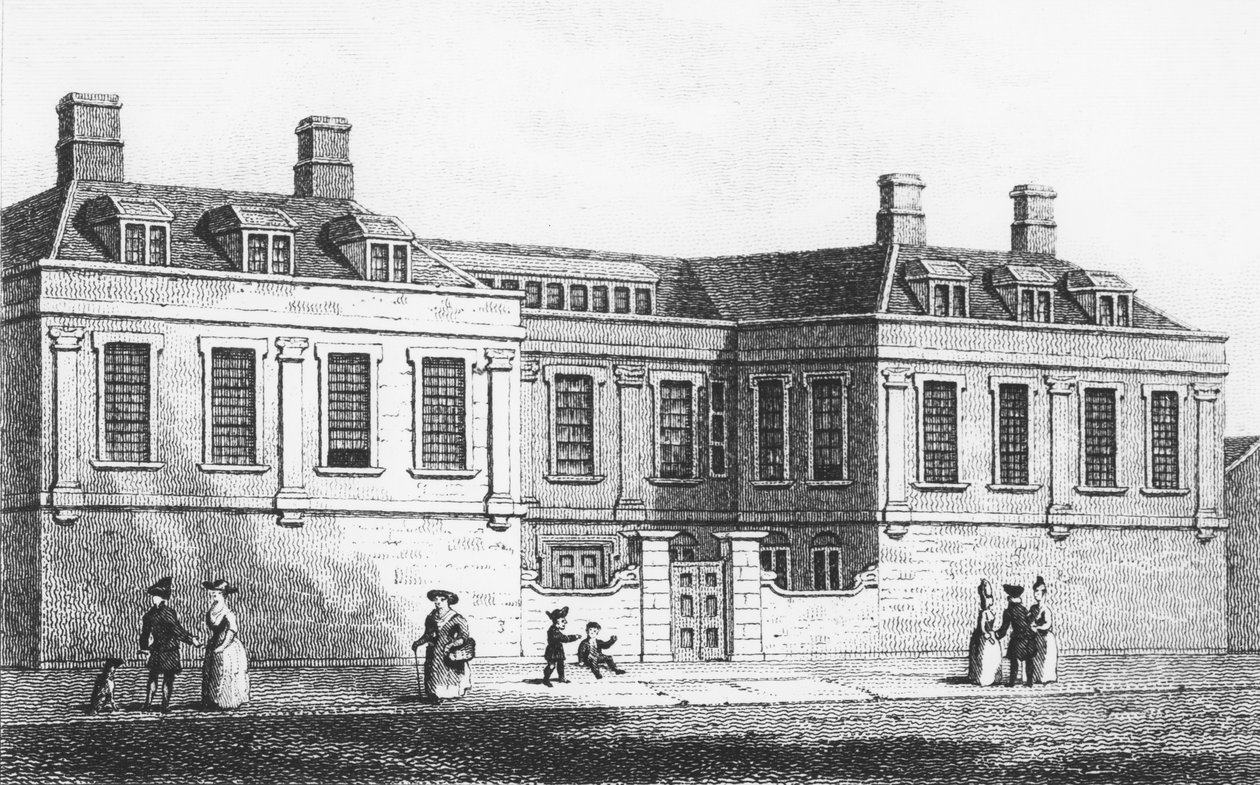 Newcastle House, c.1790 (gravura) de English School