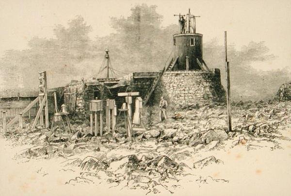 Estação do Observatório sobre a Cimeira de Ben Nevis, da 