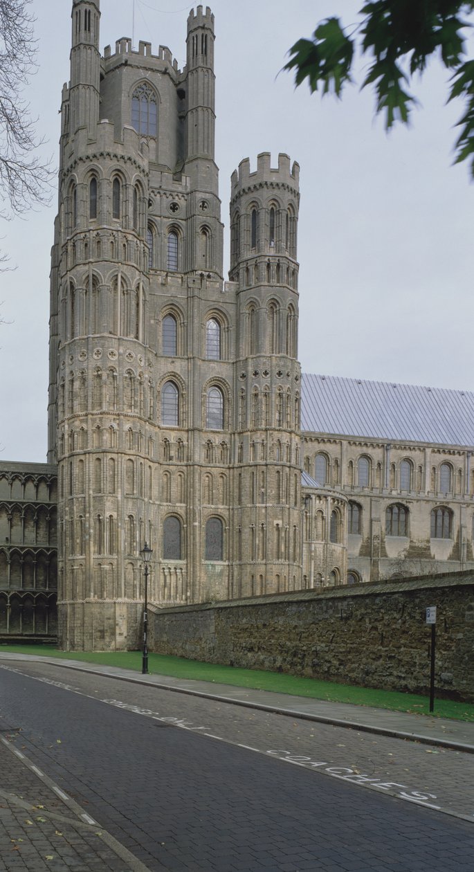 Octagon Tower, do sul, construiu 1322 de English School
