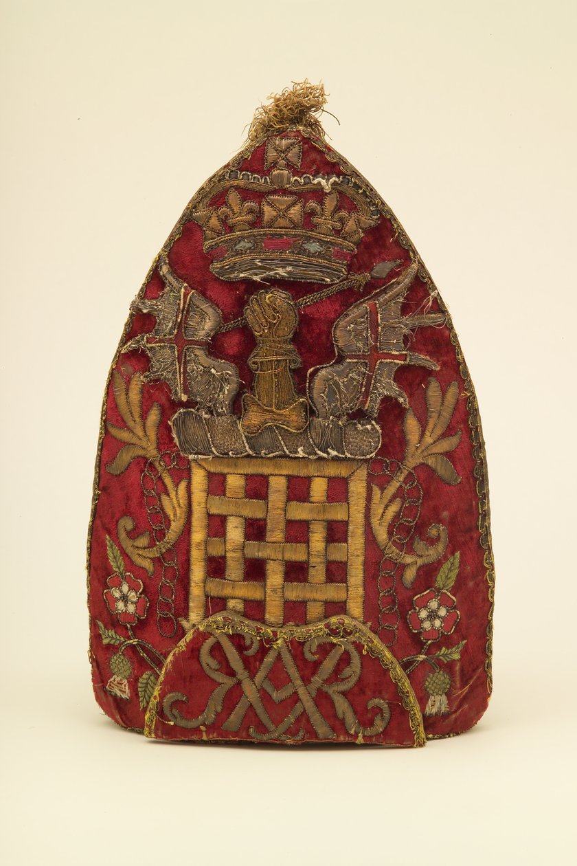 Boné de granadeiro do oficial, 1708 por volta de de English School