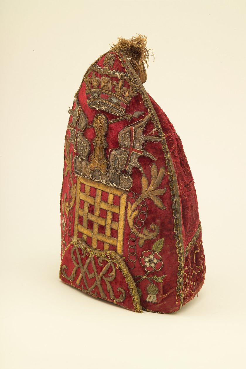 Boné de granadeiro do oficial, 1708 por volta de de English School