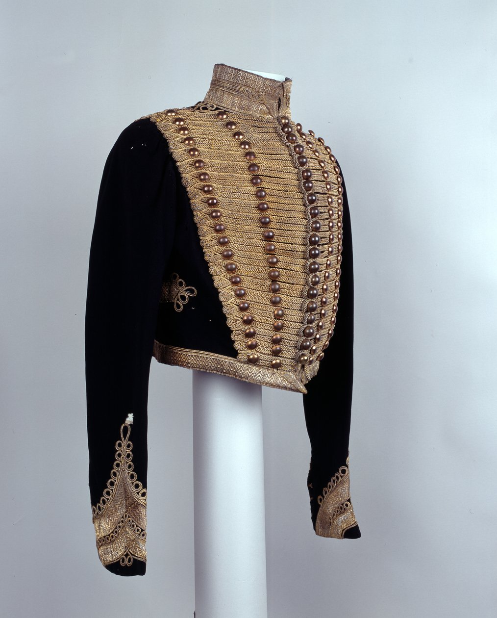 Oficial jaqueta frogged curto, c.1854 de English School