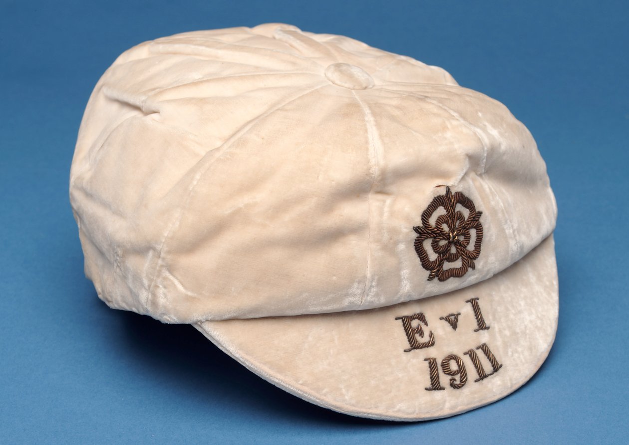 Oficial Inglaterra Cap, 1911 (veludo com trança de ouro) de English School