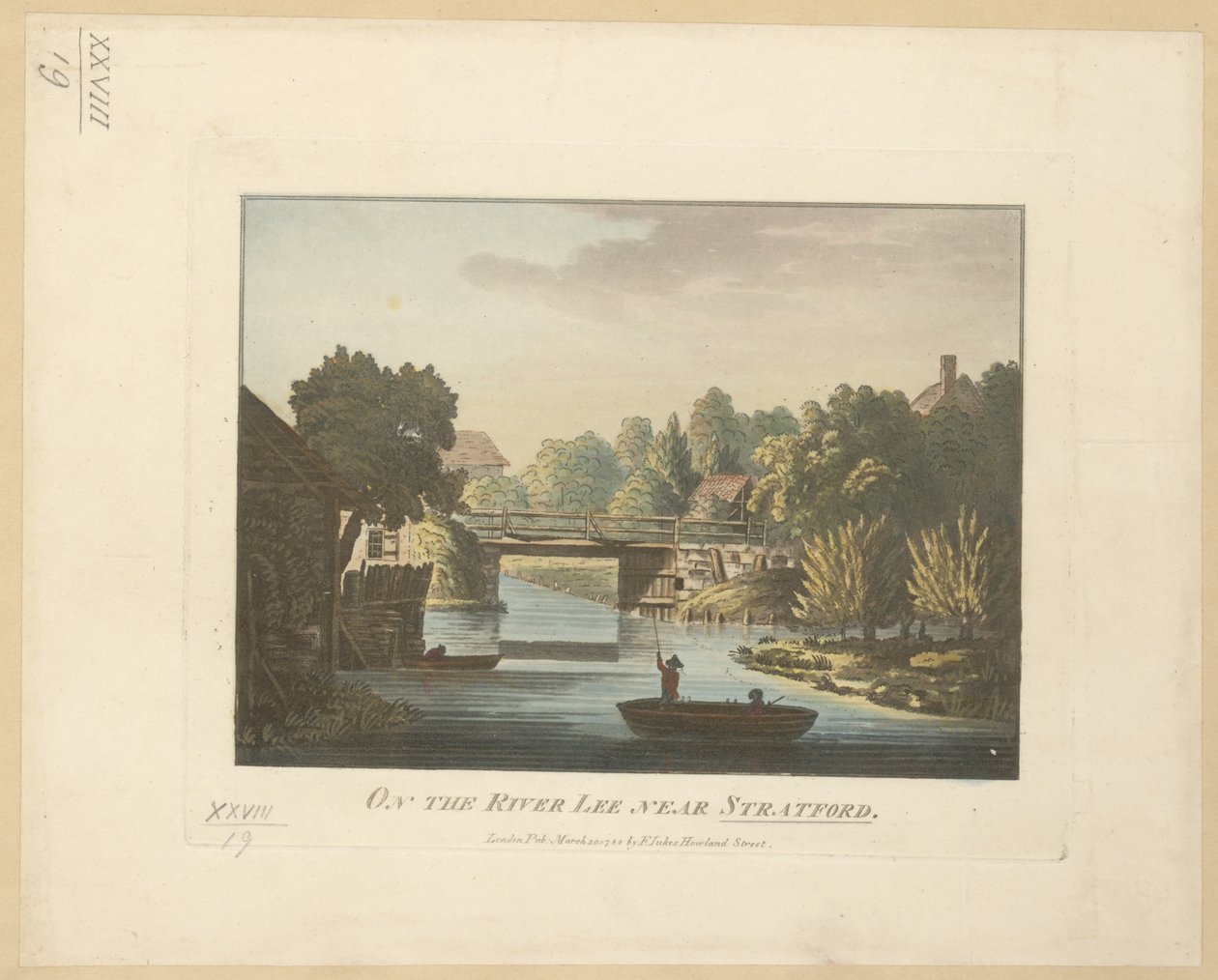 No rio Lee perto de Stratford de English School