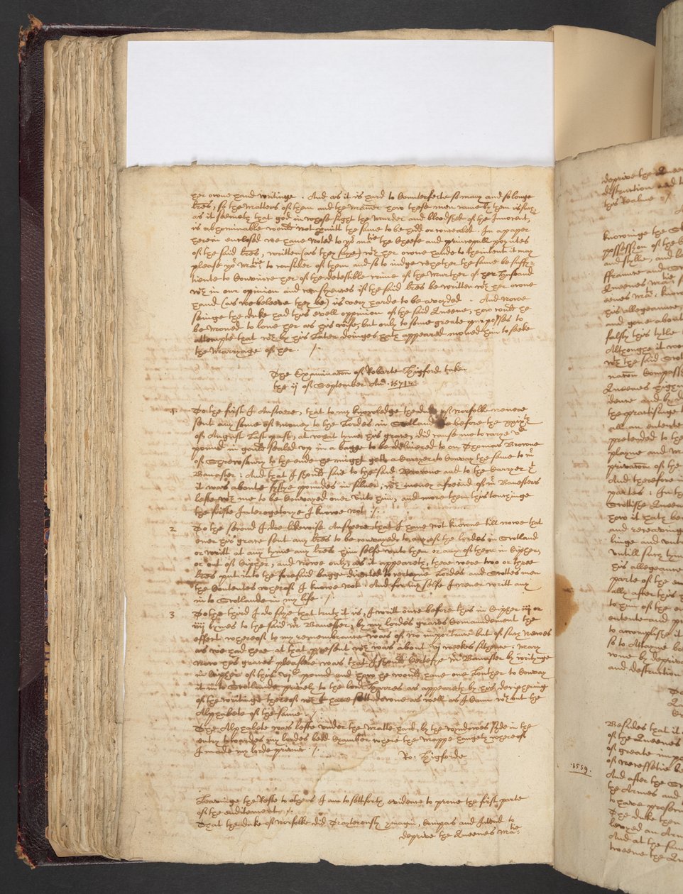 Documentos relacionados com Mary Queen of Scots, Harley MS 290 f.115v, c.1550-1650 (caneta e tinta sobre papel) de English School