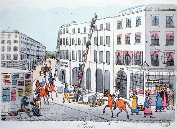 Parisian Streets, de "De Paris a Douvres", de Roger Bookem de English School