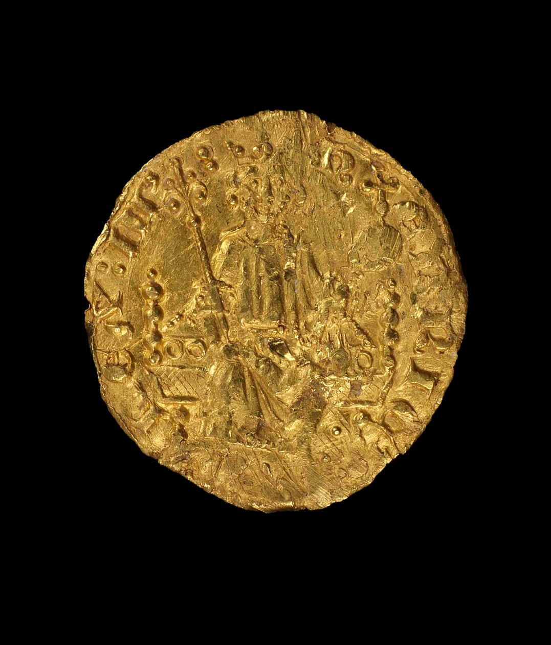 Penny of King Henry III, 1257-58 (ouro) (ver também 429894) de English School